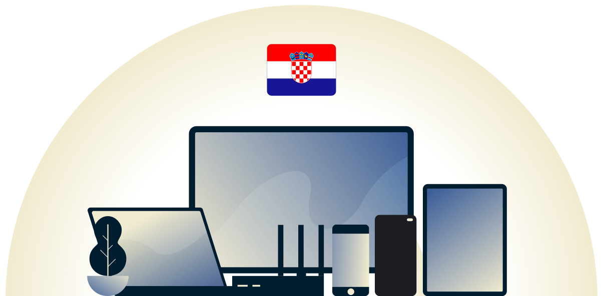 VPN Kroatiassa suojaa erilaisia laitteita.